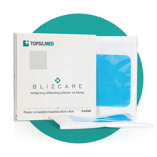 BLIZCARE® Regular silikonowy plaster