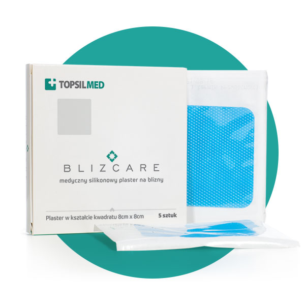 BLIZCARE® Regular silikonowy plaster 